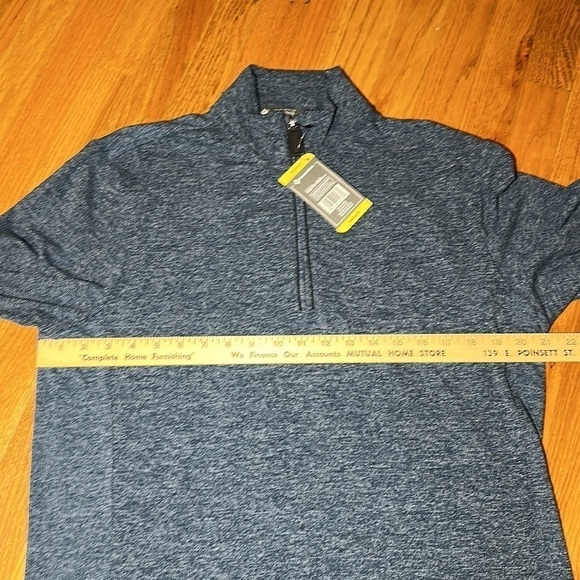 Member's Mark 1/4 Zip Pullover NWT men’s size medium casual - Picture 4 of 6